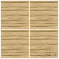دیوارپوش تندیس و پیکره شهریار مدل امای کد w1010 08 بسته 4 عددی