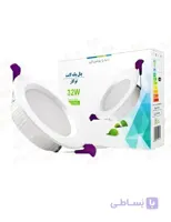 پنل SMD بک لایت توکار گرد 32 وات رونیا مدل RP32