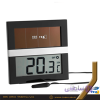 ترمومتر دیجیتال داخل و خارج 1038 eco solar تفا
