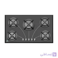 اجاق گاز صفحه ای پرنیان استیل مدل BP-5203
