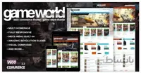 قالب وردپرس Game world