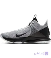 کفش بسکتبال مردانه نایک Nike LeBron Witness 4 Basketball White/Black BV7427-101