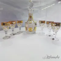 تنگ و گیلاس طلاکوب شری