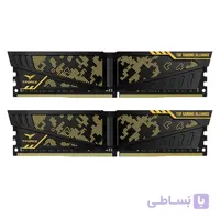 رم کامپیوتر DDR4 دو کاناله 3200 مگاهرتز CL16 تیم گروپ مدل VULCAN TUF GAMING ظرفیت 16 گیگابایت