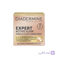 کرم ضد چروک و درخشان کننده صورت دیادرمین Diadermine حجم 50 میل