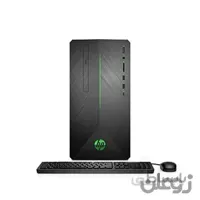 HP Pavilion Gaming Desktop Core i5-9400F، GeForce GTX 1660 Ti 6GB GDDR6، 8 GB RAM، 512 GB SSD 2TB SSHD، Hexa-Core تا 4.10 گیگاهرتز، RJ-45 LAN، USB-C، بلوتوث، Wi-Fi، DVD-RW ، برنده 10