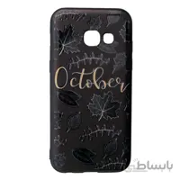قاب فانتزی برجسته دخترانه طرح برگ گوشی سامسونگ Samsung A3 2017