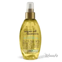اسپری بازسازی و ترمیم قوی مو حاوی روغن آرگان مراکشی 118میل ا جی ایکس ا Ogx Renewing Argan Oil Of Morocco Hair Oil 118ml کد 349824