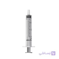 سرنگ ۳ سی سی پیستون دار لوئراسلیپ برنا ا Borna luerslip syringe with piston 3cc
