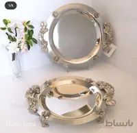 سینی گرد نگار گلستان - کوچک