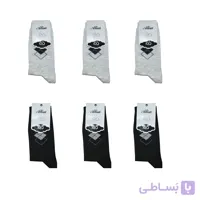 جوراب مردانه آلیسا بسته 6 عددی