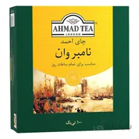چای کیسه ای ساده 100 تایی احمد در کارتن 12 عددی ا ahmad 100