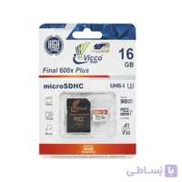 Viccoman Final 600X Plus microSDHC & adapter UHS-I U3 Class 10-90MB/s-16GB