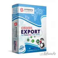 ماژول خروجی گیری از سفارشات پرستاشاپی در قالب CSV و EXcel