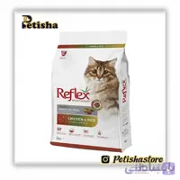 غذای خشک گربه رفلکس مولتی کالر با طعم مرغ و برنج فله وزن یک کیلوگرم