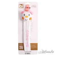 بند پستانک نوزاد طرح دخترانه گربه Bibaby