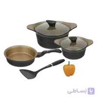 سرویس پخت و پز 5 پارچه عروس مدل دیاکو