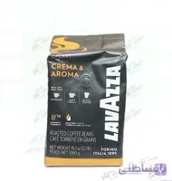 دانه قهوه لاوازا Lavazza مدل Crema &amp; Aroma