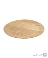 دیس گرد چوبی بزرگ
