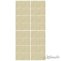 دیوارپوش تندیس و پیکره شهریار مدل امای کد W1010 22 بسته 32 عددی