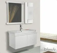 روشویی کابینت دار خورشید80 سانت ا روشویی کابینت دار خورشید80 سانت
