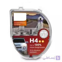 لامپ هالوژن گازی H4 مدل اکستریم ویژن – فیلیپس