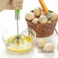 همزن دستی فشاری چرخشی استیل