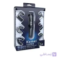 ماشین اصلاح کیمی 6 کاره سرو صورت کیمی مدل KM-600 ا Kemei KM-600 Hair Trimmer