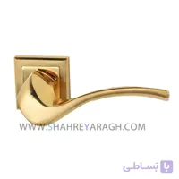 ( یک جفت ) دستگیره روزت درب 470 طلایی برند فارا صنعت