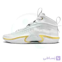 کفش بسکتبال مردانه نایک طرح اصلی Nike Air Jordan 36 White Gold