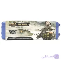 ساختنی ماکت تفنگ 4D GUN MODEL کد QBZ-95 همراه با کیف پلاستیکی