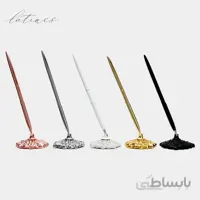 خودکار فلزی طرح پاتریس به همراه پایه