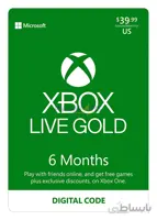 عضویت طلایی 6 ماهه ایکس باکس لایو - Gold Membership