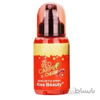 اسپری فیکس کیس بیوتی با رایحه گیلاس (Kiss Beauty My Red Carpet Is Cherry Makeup Fix Spray)
