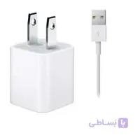 شارژر دیواری مدل MD814CH A به همراه کابل تبدیل لایتنینگ