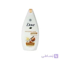 شامپو بدن نرم کننده داو با عصاره کره شی باتر و وانیل 500 میلی لیتر Dove