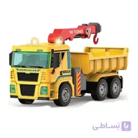 لگو 80 قطعه کامیون جرثقیل ساختمانی مدل LQE91177