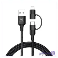 کابل فست شارژ 2به1مکدودو 1.2متر Mcdodo 2-in-1 Data Cable Type-C and Lightning CA-6800