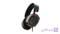 هدست گیمینگ Steelseries مدل Arctis 5 ا SteelSeries Arctis 5 (2019 Edition) RGB Illuminated Gaming Headset with DTS Headphone: X 7.1 Surround for PC, PlayStation 4, VR, Android and iOS, USB or 4-Pole 3.5mm - Black | 61504 (PS4)
