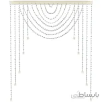 پرده کریستالی مدل آریانا