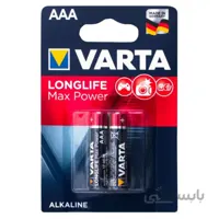 باتری قلمی وارتا مدلLongLife max power Alkaline AA بسته 2 عددی