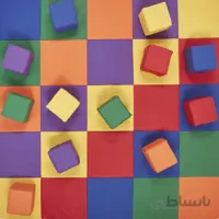ایستگاه مکعب های رنگی فومی کودک