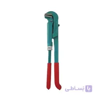 آچار لوله گیر دو دسته ۹۰ درجه سایز ۱ اینچ طرح آمریکایی Aiwo
