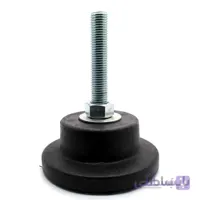 پایه گرد آهنی لرزه گیر قطر 160 میلی‌متر m24 کد 107601