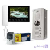 پکیج کامل آیفون تصویری با مانیتور 7 اینچ مدل 70-5 و پنل سهند تابا الکترونیک