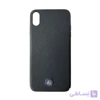 قاب چرمی سوزنی لوگو mercedes benz مناسب iphone XS max