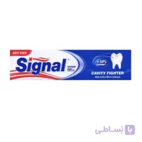خمیر دندان ضد پوسیدگی سیگنال مدل Cavity Fighter با رایحه نعناع حجم 50 میل ا Signal Cavity Fighter Anti Decay Toothpaste With Mint Flavour 50ml