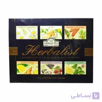 دمنوش تی بگ گیاهی ۶ طعم ۶۰ عدد هربالیست احمد – ahmad tea
