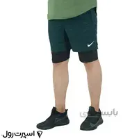 شلوارک ورزشي نايك آيرو كشاله دار | سبز