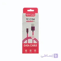کابل شارژ تایپ سی 1 متری تسکو مدل TCC154 مشکی